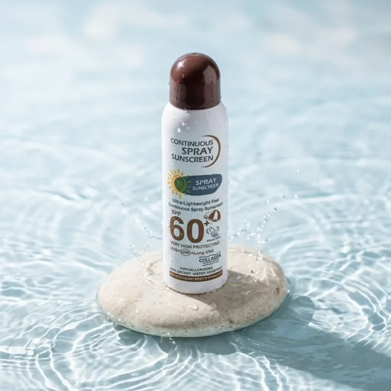 اسپری ضدآفتاب SPF60 حجم 230 میلی‌لیتر