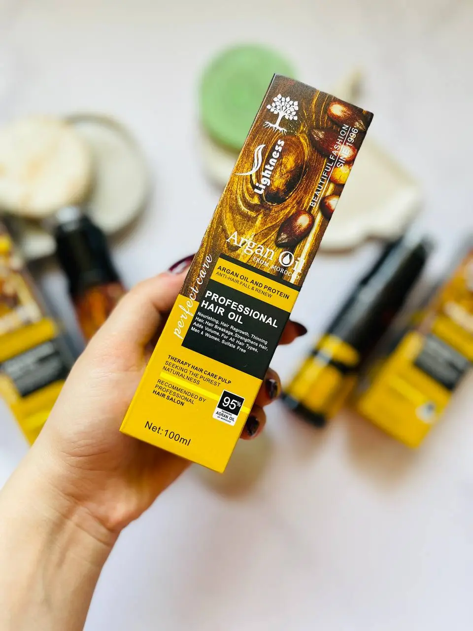 روغن مو Argan حجم 100 میلی لیتر