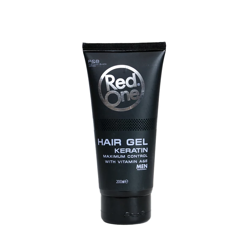 ​ژل موی مردانه ردوان (Red One) مدل کراتین (Platinum Black Series) حجم ۲۰۰ میلی‌لیتر