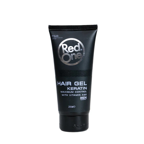 ژل موی مردانه ردوان (Red One) مدل کراتین (Platinum Black Series) حجم ۲۰۰ میلیلیتر