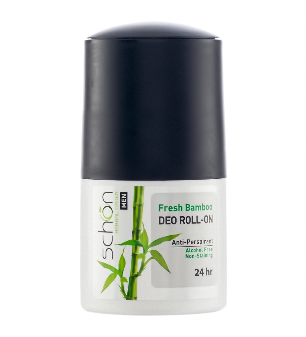 دئودورانت و رول ضد تعریق مردانه شون (Schon) مدل Fresh Bamboo (فرش بامبو) حجم ۵۰ میلی‌لیتر