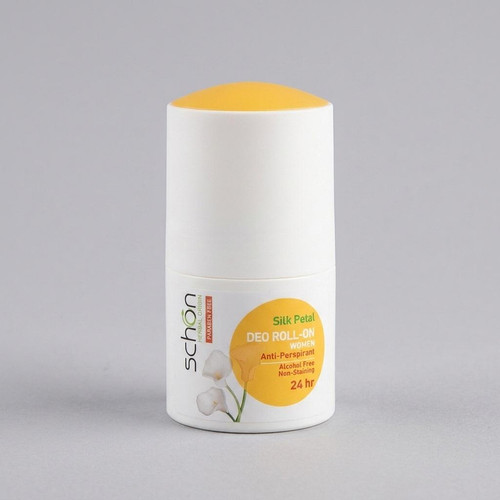 دئودورانت و رول ضد تعریق زنانه شون (Schon) مدل Silk Petal (سیلک پتال) حجم ۵۰ میلیلیتر