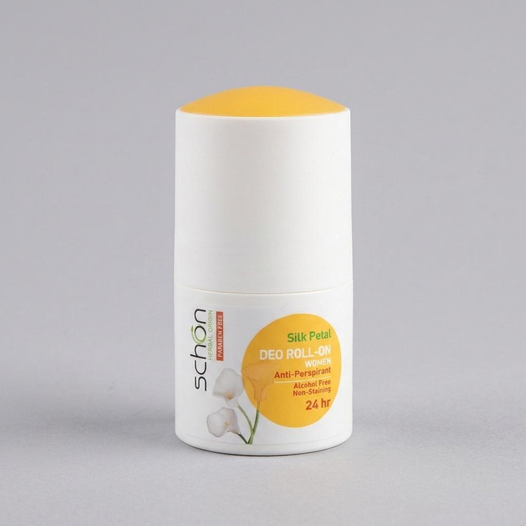 دئودورانت و رول ضد تعریق زنانه شون (Schon) مدل Silk Petal (سیلک پتال) حجم ۵۰ میلیلیتر