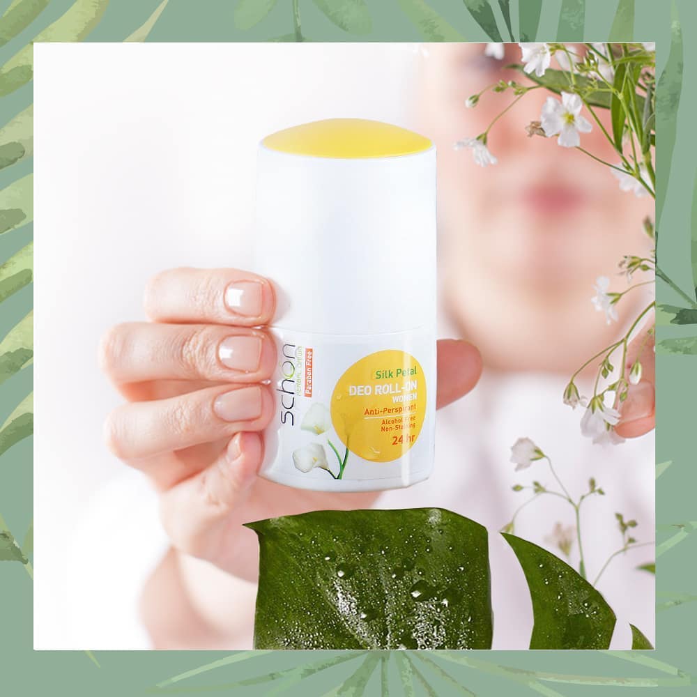دئودورانت و رول ضد تعریق زنانه شون (Schon) مدل Silk Petal (سیلک پتال) حجم ۵۰ میلی‌لیتر