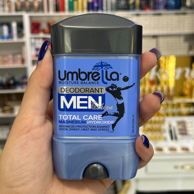 دئودورانت و ضد تعریق استیک مردانه آمبرلا (Umbrella) مدل Total Care حاوی منیزیم حجم ۷۵ میلیلیتر