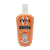 شامپو بدن کرمی اُوِک شاین (Oveq Shine) مناسب انواع پوست حاوی پروتئین شیر، روغن آرگان و آووکادو حجم ۴۰۰ میلیلیتر (رنگ هلویی)