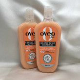 شامپو بدن کرمی اُوِک شاین (Oveq Shine) مناسب انواع پوست حاوی پروتئین شیر، روغن آرگان و آووکادو حجم ۴۰۰ میلیلیتر (رنگ هلویی)