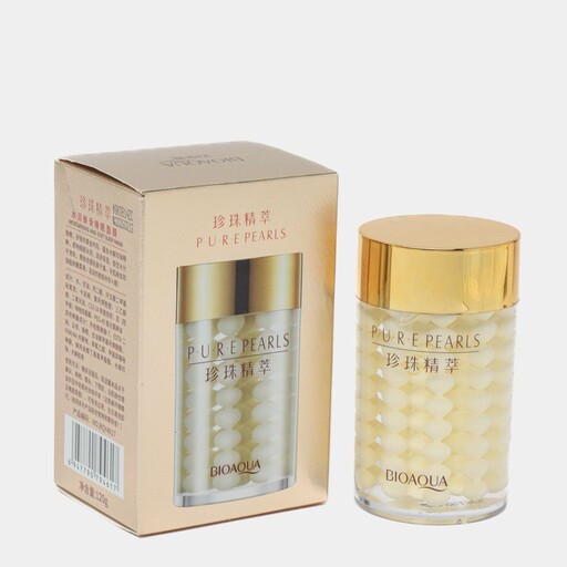 ماسک خواب و آبرسان صورت بیوآکوا (Bioaqua) مدل مروارید خالص (Pure Pearls) وزن ۱۲۰ گرم