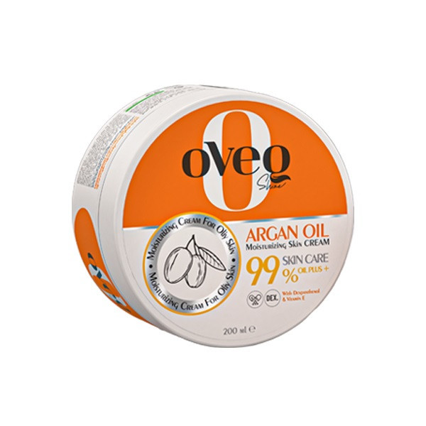 کرم مرطوبکننده و آبرسان اُوِک شاین (Oveq Shine) مخصوص پوست چرب حاوی روغن آرگان حجم ۲۰۰ میلیلیتر