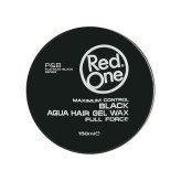 واکس موی ژلهای ردوان (RedOne) مدل مشکی (Black Aqua Hair Gel Wax) با قدرت نگهدارندگی کامل (Full Force) حجم ۱۵۰ میلیلیتر
