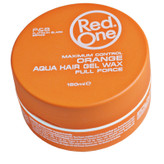 واکس موی ژلهای ردوان (RedOne) مدل نارنجی (Orange Aqua Hair Gel Wax) با قدرت نگهدارندگی کامل (Full Force) حجم ۱۵۰ میلیلیتر