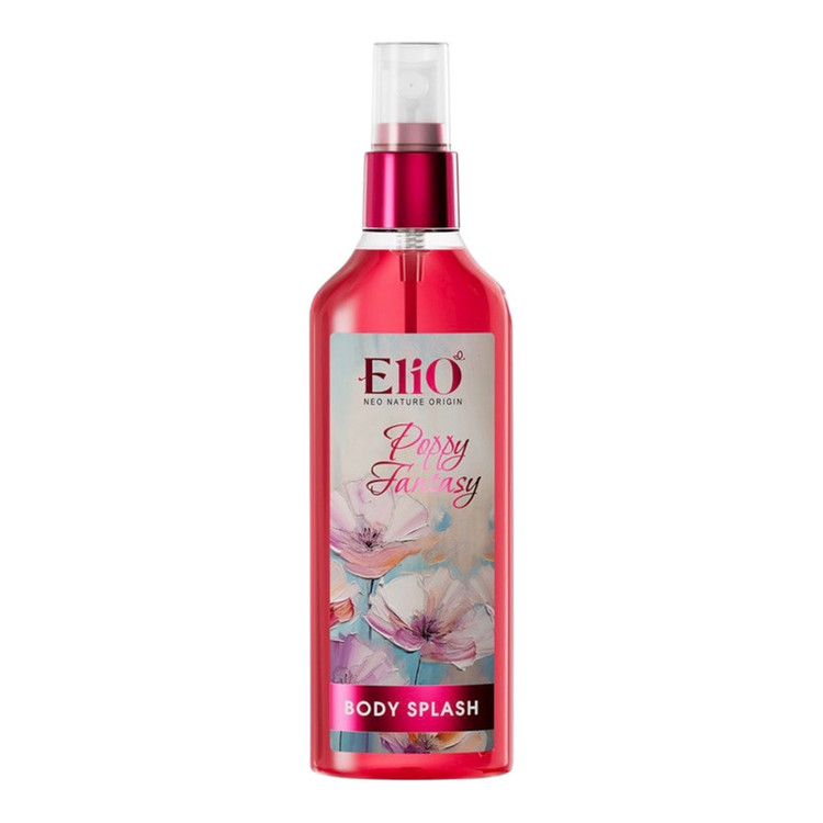 بادی اسپلش الیو (EliO) مدل Poppy Fantasy حجم ۲۰۰ میلیلیتر.