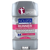 دئودورانت و استیک کرمی خوشبوکننده بدن نوریتا (Nourita) مدل Runner (اسپورت) با ماندگاری ۴۸ ساعته حجم ۷۵ میلیلیتر