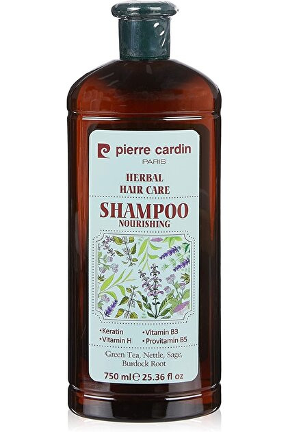 شامپو گیاهی مغذی پیر کاردین مدل Herbal حجم 750 میلیلیتر