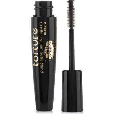 ریمل حجمدهنده و بلندکننده پیر کاردین (Pierre Cardin) مدل Torture حاوی فیبر حجم 14 میلیلیتر - رنگ مشکی (Black 505)